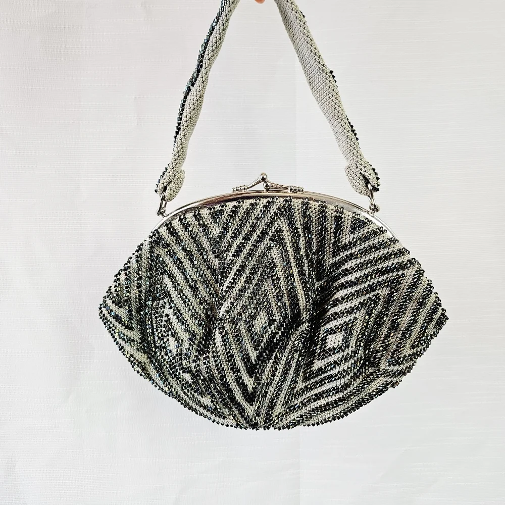 Vintage Beaded Handbag - Picture 1 of 8